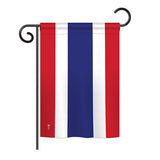 Thailand - Nationality Flags of the World Vertical Impressions Decorative Flags HG140231 Printed In USA