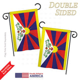 Tibet - Nationality Flags of the World Vertical Impressions Decorative Flags HG140232 Printed In USA