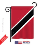 Trindad & Tobago - Nationality Flags of the World Vertical Impressions Decorative Flags HG140235 Printed In USA