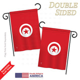 Tunisia - Nationality Flags of the World Vertical Impressions Decorative Flags HG140236 Printed In USA