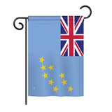 Tuvalu - Nationality Flags of the World Vertical Impressions Decorative Flags HG140240 Printed In USA