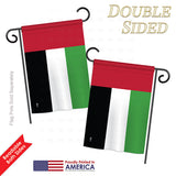 United Arab Emirates - Nationality Flags of the World Vertical Impressions Decorative Flags HG140243 Printed In USA