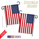 United States - Nationality Flags of the World Vertical Impressions Decorative Flags HG140246 Printed In USA