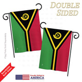 Vanuatu - Nationality Flags of the World Vertical Impressions Decorative Flags HG140250 Printed In USA