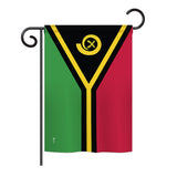 Vanuatu - Nationality Flags of the World Vertical Impressions Decorative Flags HG140250 Printed In USA