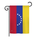 Venezuela - Nationality Flags of the World Vertical Impressions Decorative Flags HG140252 Printed In USA