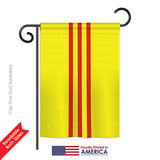 Vietnam - South - Nationality Flags of the World Vertical Impressions Decorative Flags HG140254 Printed In USA