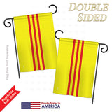 Vietnam - South - Nationality Flags of the World Vertical Impressions Decorative Flags HG140254 Printed In USA