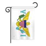 Virgin Islands - Nationality Flags of the World Vertical Impressions Decorative Flags HG140255 Printed In USA