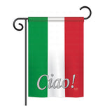 Italian - Nationality Flags of the World Vertical Impressions Decorative Flags HG108027 Printed In USA