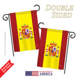 Spain - Nationality Flags of the World Vertical Impressions Decorative Flags HG108075 Printed In USA