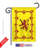 Rampart Lion - Nationality Flags of the World Vertical Impressions Decorative Flags HG108077 Printed In USA