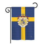 Sweden - Nationality Flags of the World Vertical Impressions Decorative Flags HG108091 Printed In USA