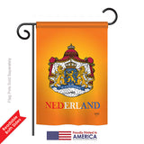 Netherlands - Nationality Flags of the World Vertical Impressions Decorative Flags HG108094 Printed In USA