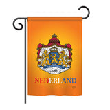 Netherlands - Nationality Flags of the World Vertical Impressions Decorative Flags HG108094 Printed In USA