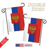 Russia - Nationality Flags of the World Vertical Impressions Decorative Flags HG108124 Printed In USA