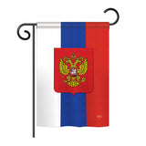 Russia - Nationality Flags of the World Vertical Impressions Decorative Flags HG108124 Printed In USA