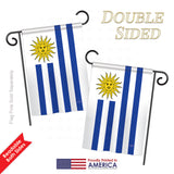 Uruguay - Nationality Flags of the World Vertical Impressions Decorative Flags HG108162 Printed In USA