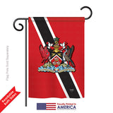 Trinidad And Tobago - Nationality Flags of the World Vertical Impressions Decorative Flags HG108172 Printed In USA