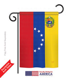 Venezuela - Nationality Flags of the World Vertical Impressions Decorative Flags HG108203 Printed In USA