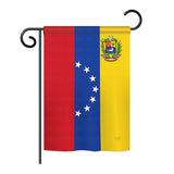 Venezuela - Nationality Flags of the World Vertical Impressions Decorative Flags HG108203 Printed In USA