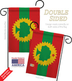 Oromo Liberation - Nationality Flags of the World Vertical Impressions Decorative Flags HG170211 Made In USA