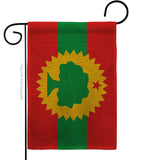 Oromo Liberation - Nationality Flags of the World Vertical Impressions Decorative Flags HG170211 Made In USA