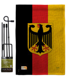 Germany - Nationality Flags of the World Vertical Impressions Decorative Flags HG108085 Made In USA