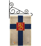 Finland - Nationality Flags of the World Vertical Impressions Decorative Flags HG108103 Made In USA