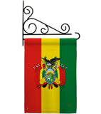 Bolivia - Nationality Flags of the World Vertical Impressions Decorative Flags HG108155 Made In USA