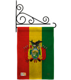 Bolivia - Nationality Flags of the World Vertical Impressions Decorative Flags HG108155 Made In USA