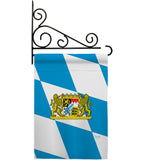 Bavaria - Nationality Flags of the World Vertical Impressions Decorative Flags HG108202 Made In USA