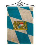 Bavaria - Nationality Flags of the World Vertical Impressions Decorative Flags HG108202 Made In USA