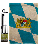 Bavaria - Nationality Flags of the World Vertical Impressions Decorative Flags HG108202 Made In USA