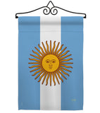 Argentina - Nationality Flags of the World Vertical Impressions Decorative Flags HG108214 Made In USA