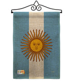 Argentina - Nationality Flags of the World Vertical Impressions Decorative Flags HG108214 Made In USA