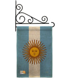 Argentina - Nationality Flags of the World Vertical Impressions Decorative Flags HG108214 Made In USA