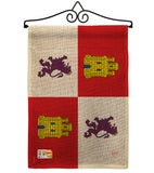 Castile and León - Nationality Flags of the World Vertical Impressions Decorative Flags HG108323 Made In USA