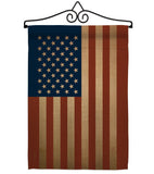 USA - Nationality Flags of the World Vertical Impressions Decorative Flags HG108399 Made In USA