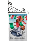 Mexican Independence Day - Nationality Flags of the World Vertical Impressions Decorative Flags HG108619 Made In USA