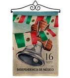 Mexican Independence Day - Nationality Flags of the World Vertical Impressions Decorative Flags HG108619 Made In USA