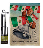 Mexican Independence Day - Nationality Flags of the World Vertical Impressions Decorative Flags HG108619 Made In USA