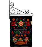 Independencia De Mexico - Nationality Flags of the World Vertical Impressions Decorative Flags HG108623 Made In USA