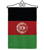 Afghanistan - Nationality Flags of the World Vertical Impressions Decorative Flags HG140002 Made In USA