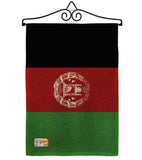 Afghanistan - Nationality Flags of the World Vertical Impressions Decorative Flags HG140002 Made In USA