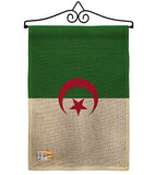 Algeria - Nationality Flags of the World Vertical Impressions Decorative Flags HG140005 Made In USA