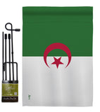 Algeria - Nationality Flags of the World Vertical Impressions Decorative Flags HG140005 Made In USA
