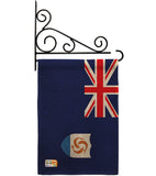 Anguilla - Nationality Flags of the World Vertical Impressions Decorative Flags HG140008 Made In USA