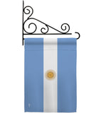 Argentina - Nationality Flags of the World Vertical Impressions Decorative Flags HG140010 Made In USA