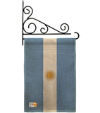 Argentina - Nationality Flags of the World Vertical Impressions Decorative Flags HG140010 Made In USA